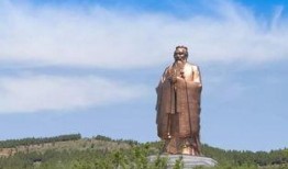 孔子像原视频吃瓜,穿越千年的幽默一幕